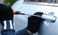 سیستم ضدسرقت عجیب یک خودرو در مشهد