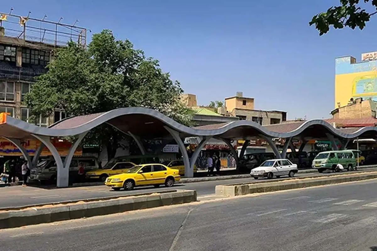 معماری ایستگاه تاکسی تهران با الهام از کوه‌های البرز