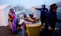 گلایه‌های تند زلزله‌زدگان در سرمای شدید خوی