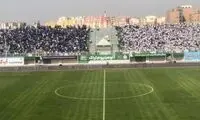 درگیری هواداران استقلال و ملوان در استادیوم اراک