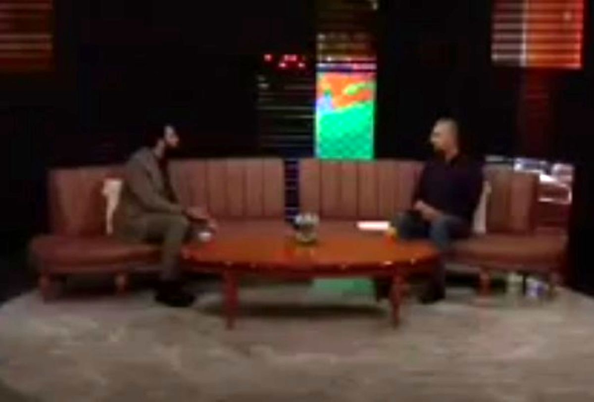  اتفاق عجیب در حین پخش زنده شبکه دو 