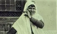 عکس آتلیه‌ای «زن رقاص» در دوران قاجار