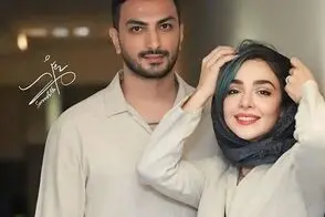 استایل مشکی المیرا دهقانی در یک مراسم هنری