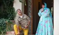  نعیمه نظام‌دوست و پژمان جمشیدی در یک مراسم هنری