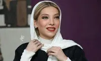 تیپ چرم صدف اسپهبدی در اکران فیلم «آهو»