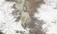 عکسی از دریاچه ارومیه که شاید گریه‌تان بگیرد