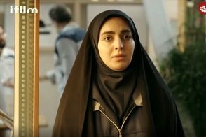 ژست «مرضیه» سریال بچه مهندس با کلاه چارلی چاپلین!