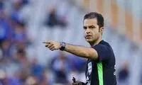 داور دربی با اسکورت از زمین خارج شد!