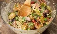 طرز تهیه یک سالاد جدید با طعم فوق‌العاده