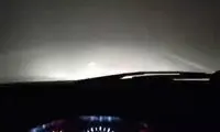 جاده آبادان به اهواز در مه غلیظ محو شد!
