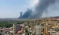 مناطقی که امروز مورد حمله هوایی قرار گرفت