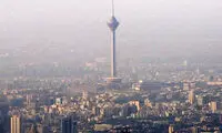 شاخص آلودگی هوای تهران امروز، جمعه ۲۸ آذر