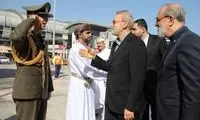 علی لاریجانی وارد مسقط شد 