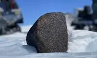 کشف یک شهاب سنگ نادر و مرموز در قطب جنوب