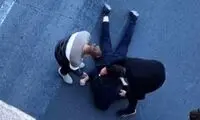 دختر 18ساله خودش را از روی پل به پایین پرت کرد 