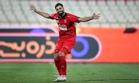 رقص کنعانی‌زادگان به درخواست هواداران پرسپولیس