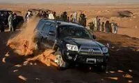 وقتی صحرای قندهار تبدیل به پیست آفرود می‌شه