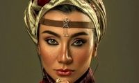 فتوشات‌های جدید خاطره حاتمی با لباس‌هایی خاص