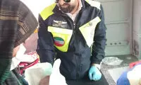 نوزاد عجول در این مکان متولد شد