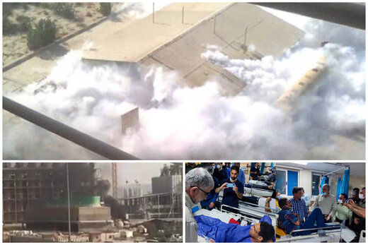 علت انفجار مهیب در کارخانه شیمیایی فیروزآباد 
