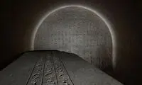 عکسی از کشف مقبره‌ای پر از طلسم مار