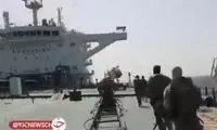 تصاویر توقیف دو نفتکش یونانی در خلیج فارس