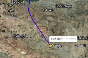 هواپیمای حامل مقامات نظامی در ترکیه سقوط کرد