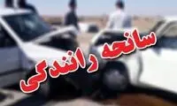 تصادف مرگبار ۲ خودروی سواری با شتر!