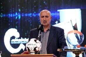 مهدی تاج در مراسم «د بست» فیفا