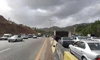 جاده کندوان به سمت تهران یکطرفه شد