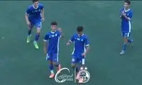 لحظه‌ شگفت‌انگیز دو قلوهای استقلال 