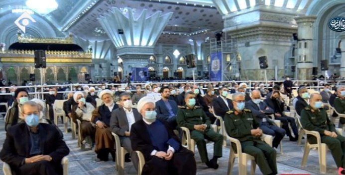 سه چهره جنجالی سیاست ایران در حرم امام
