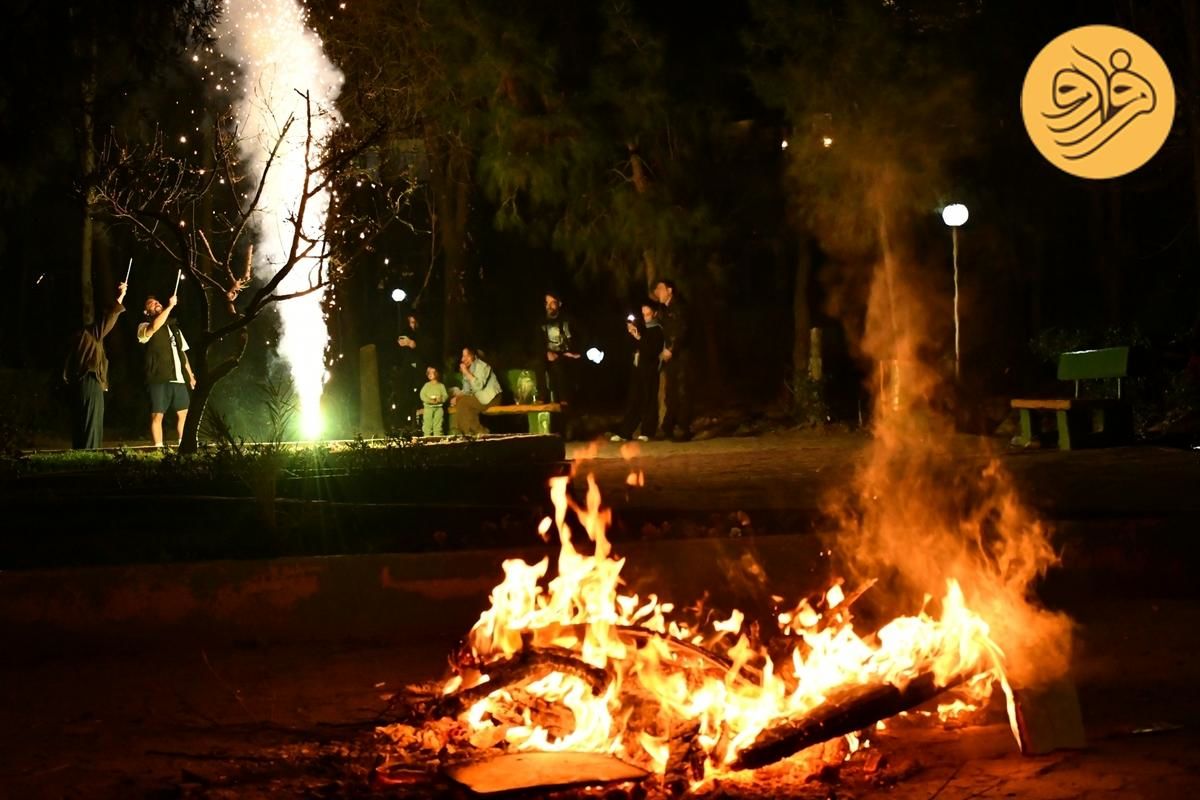   تصاویر زیبا و دلنشین از آخرین چهارشنبه سال 