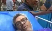 دست فردی که ۳۰ساعت زیر آوار متروپل بود، رو شد