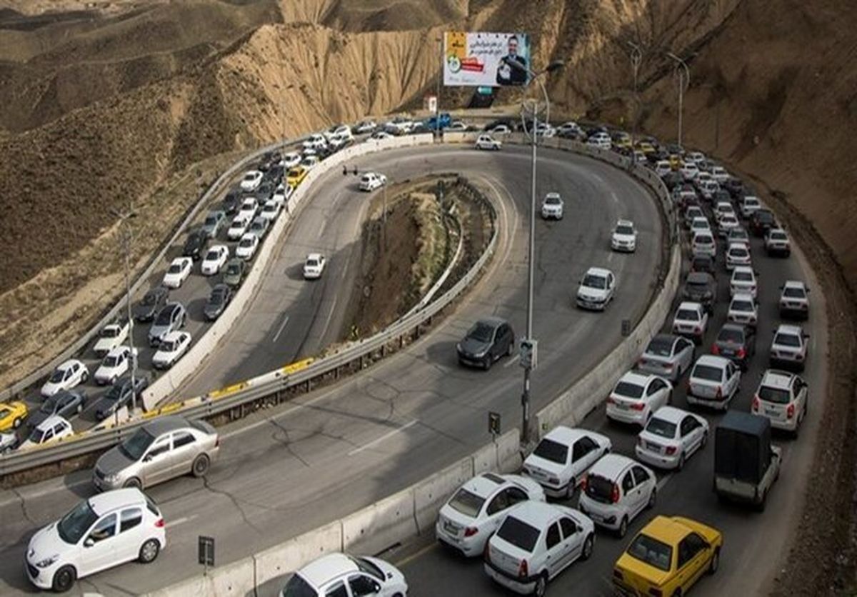   آخرین وضعیت جاده چالوس اعلام شد 