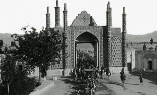 تصویری جالب از دروازه شمالی شهر تهران