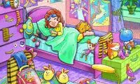 زنبور را در این اتاق خواب شلوغ در چند ثانیه بیابید