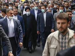 تصاویری از ابراهیم رئیسی در راهپیمایی امروز تهران 