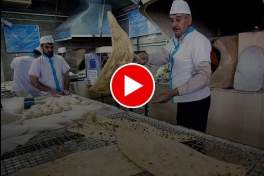 ویدئوی پربازدید از نجات یک زن در نانوایی!