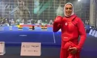 قهر عجیب شهربانو منصوریان در یک مراسم تجلیل!