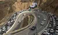 وضعیت عجیب جاده‌چالوس در آستانه تعطیلات