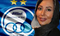 استوری پرستو صالحی به یاد اسطوره فقید استقلال