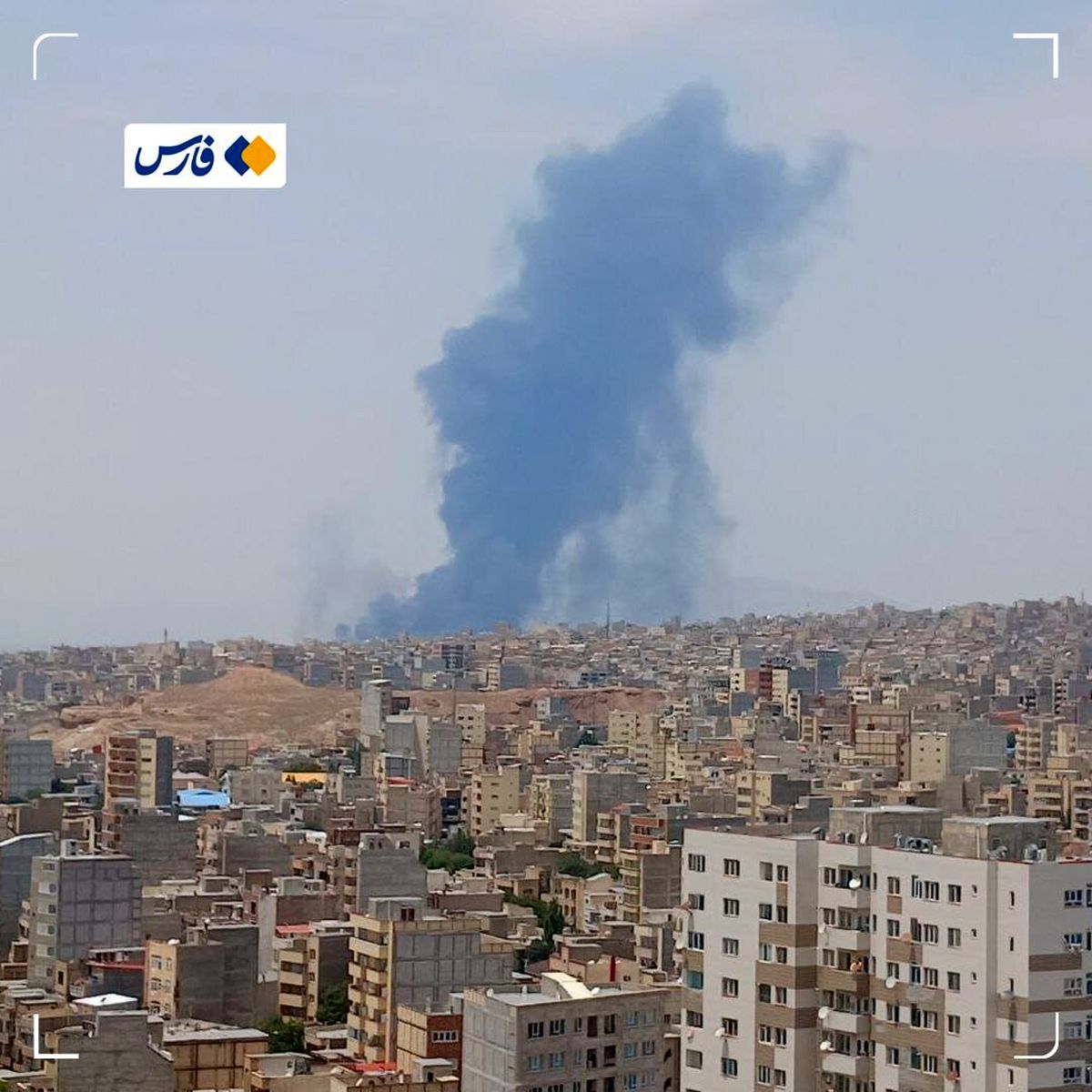   وضعیت آسمان منطقه بعد از حمله اسرائیل به ایران 