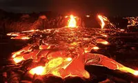 خروش خیره‌کننده آتشفشان در هاوایی