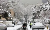موج تازه برف و باران شدید در راه است
