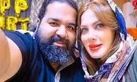 عکسی دیده‌نشده همسر رضا صادقی در لباس عروس