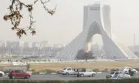 وضعیت قرمز، آسمان تهران را فرا گرفت