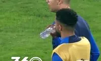 عصبانیت شدید رونالدو از وضعیت چمن آزادی
