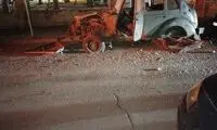 تصاویری از محل انفجار مهیب در سوریه