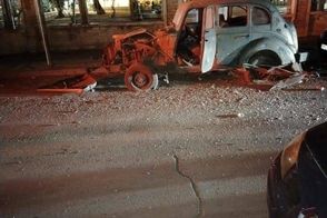 تصاویری از محل انفجار مهیب در سوریه